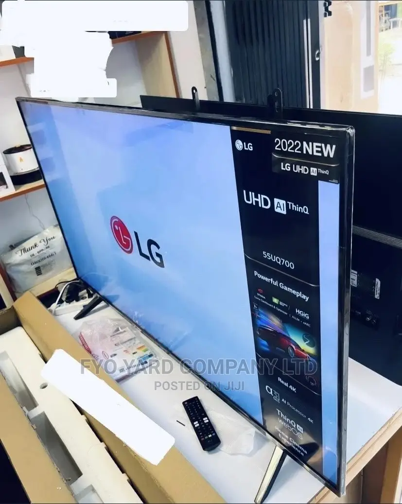 LG 55” Smart UHD Webos HDR Satellite Digital Tv