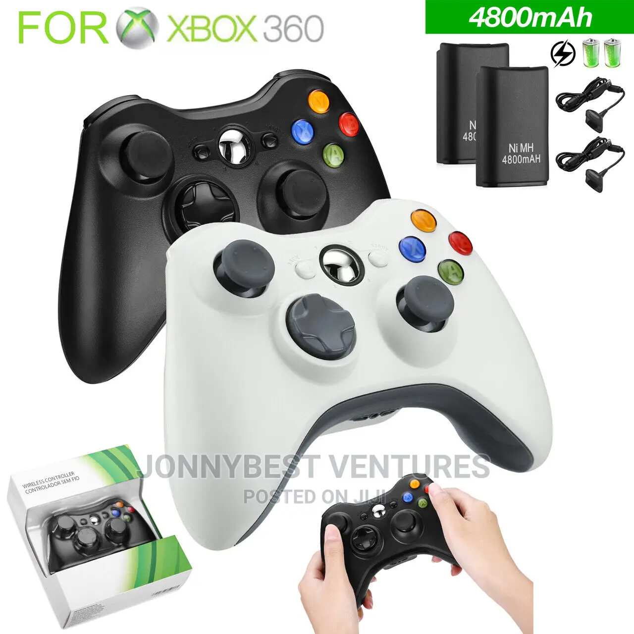 Wireless Xbox 360 Game Controller