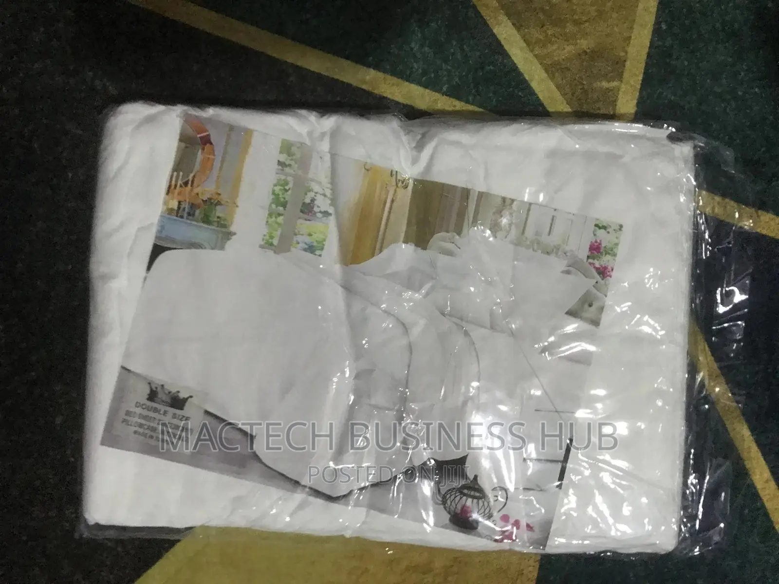 White Bedsheets