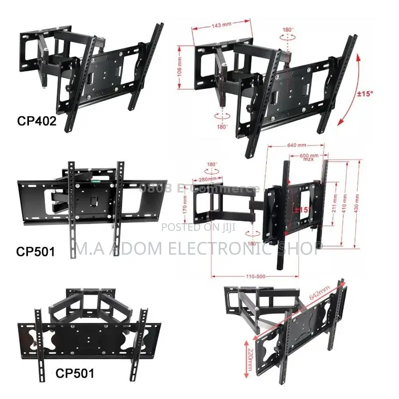 Tv Mount for Xcellent Viewing Experience 32”-70”