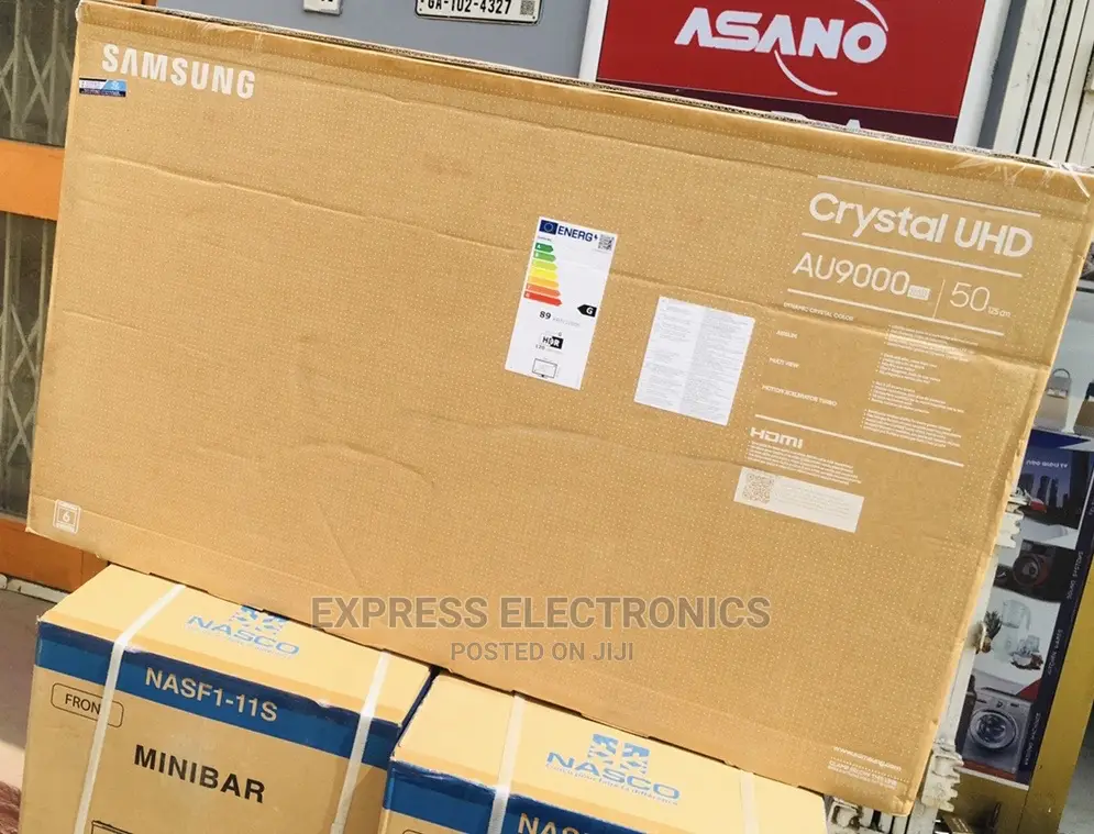 Samsung UHD Crystal Smart Browser Tv 50”Au9000 +Dstv