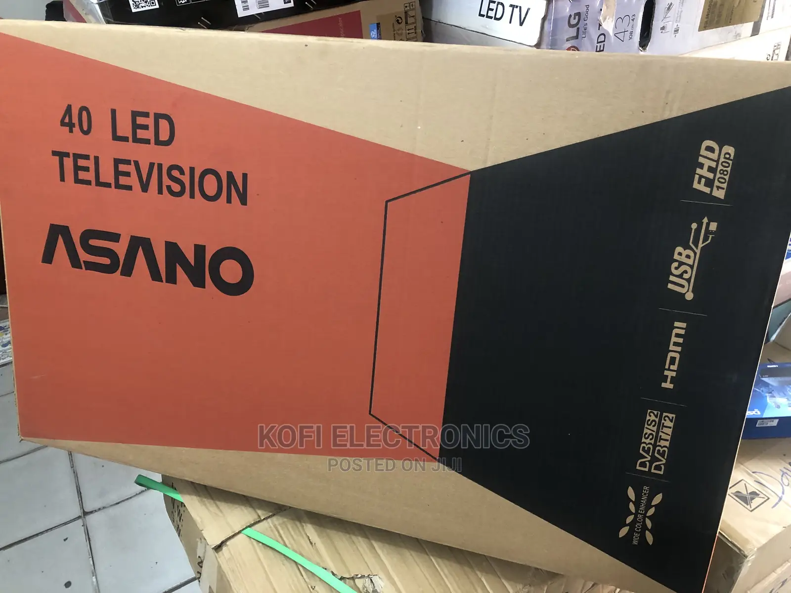 Clear Sound Asano 40" Digital Satellite HD TV