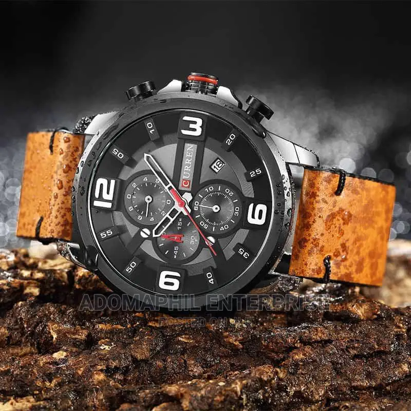 Original Curren Leather Watch