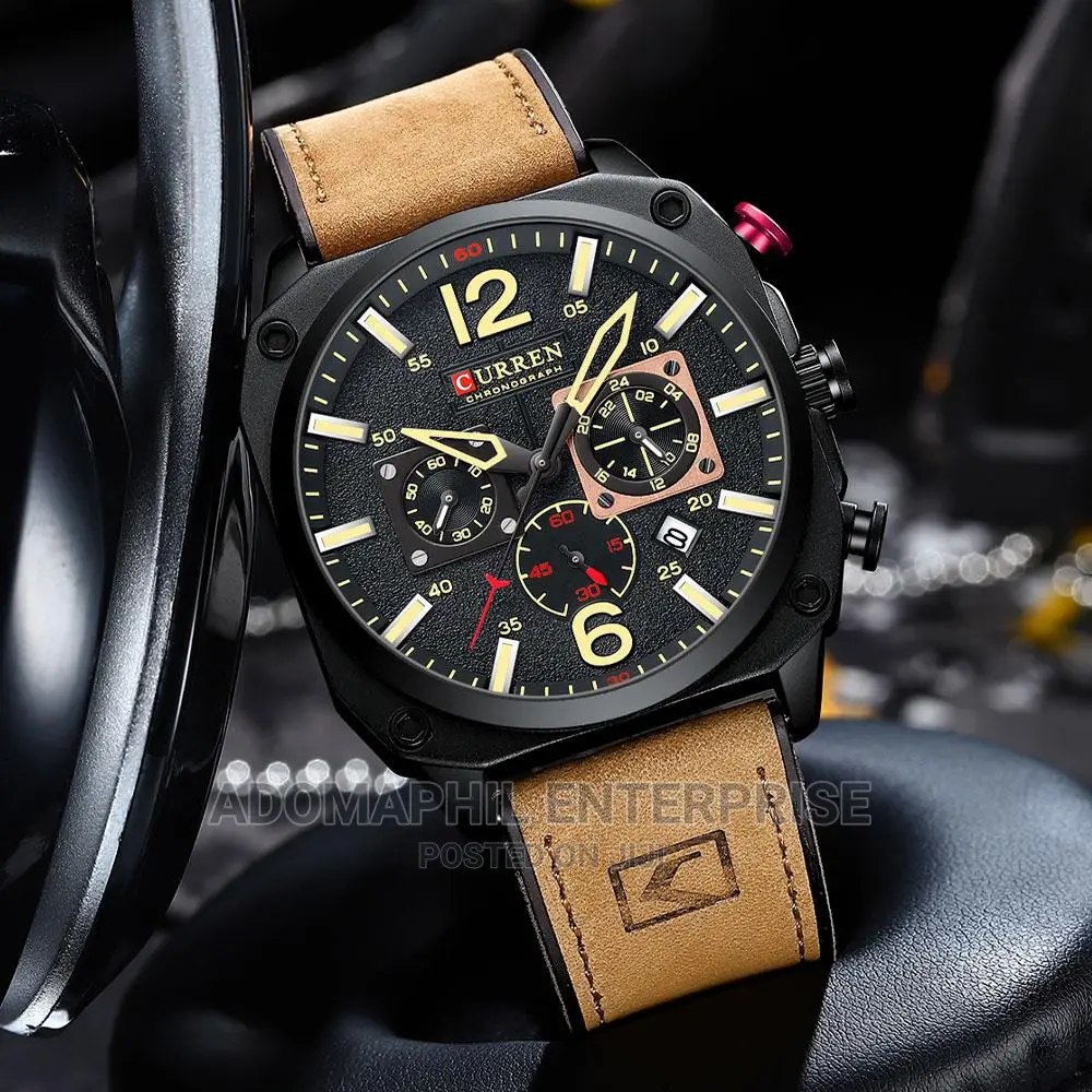 Original Curren Leather Watch