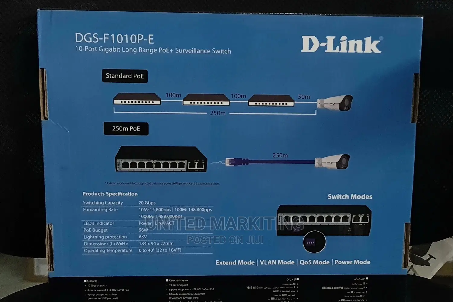 D-Link Poe Switch 10 Port