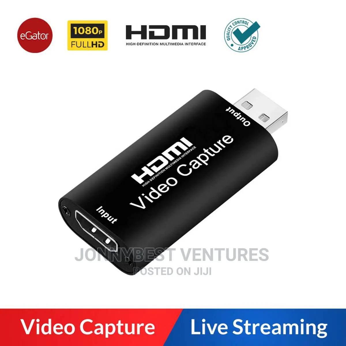 HDMI to 3.0 USB Black Capture Card