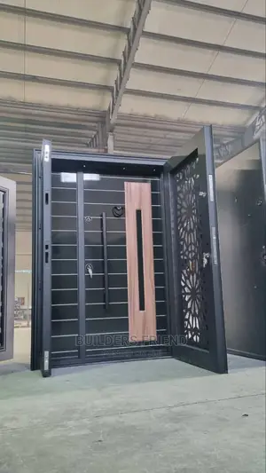 One and Half Turkish Burglarproof Heavyduty Security Door