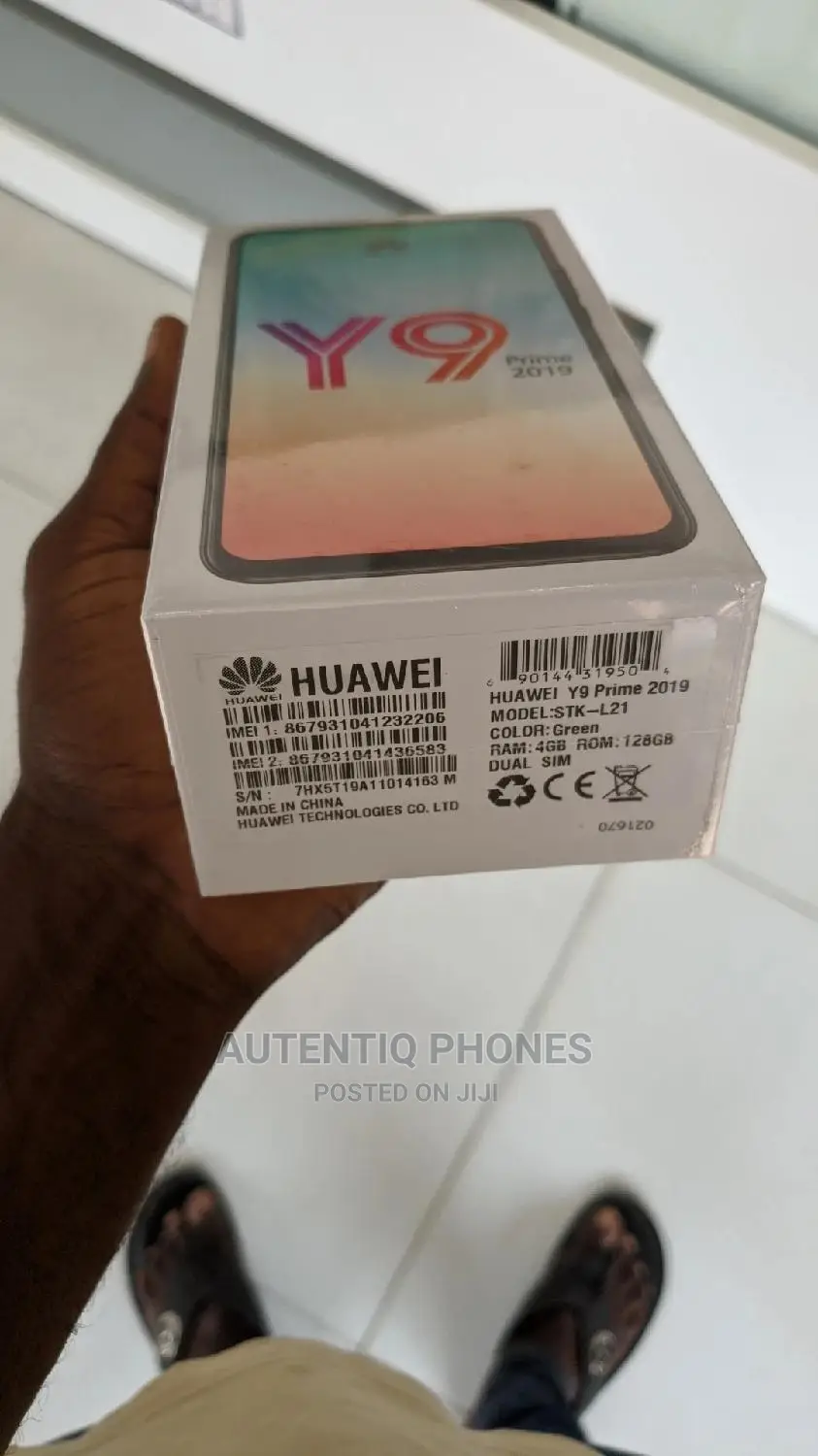 New Huawei Y9 Prime 2019 128 GB Black