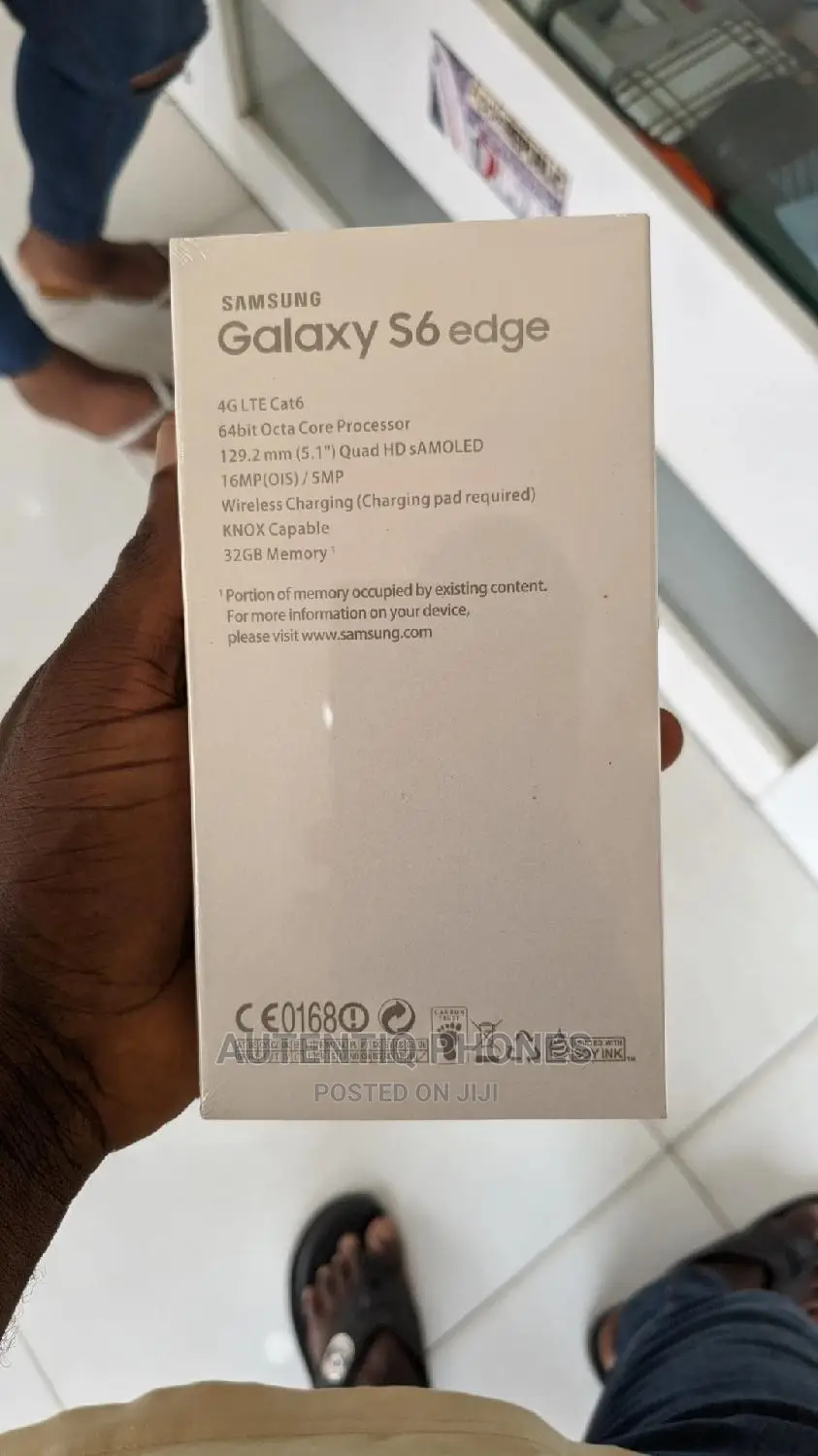 New Samsung Galaxy S6 edge 32 GB Blue
