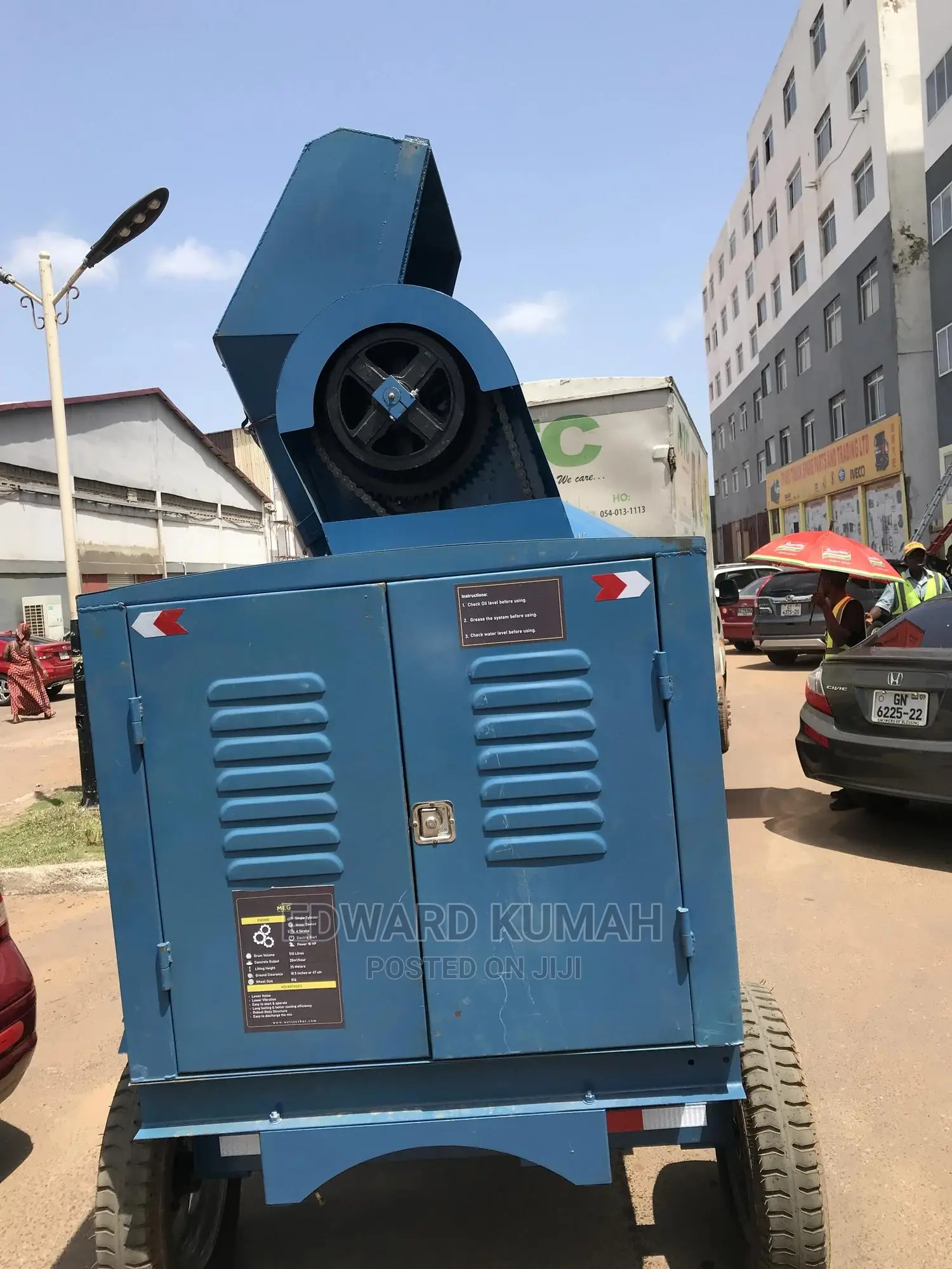 Industrial Concrate Mixing Machine