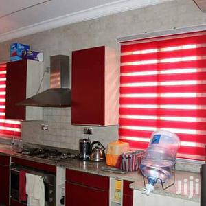 Red Curtains Blinds With Free Installation