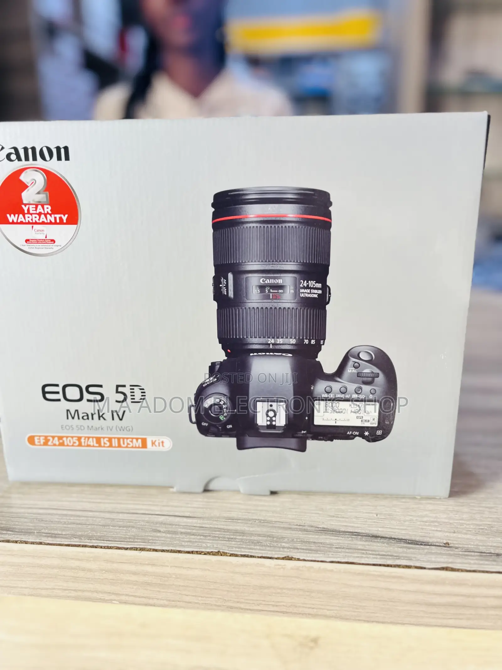 Original Canon 5D Mark Iv With Kits Lens 24-105 USM