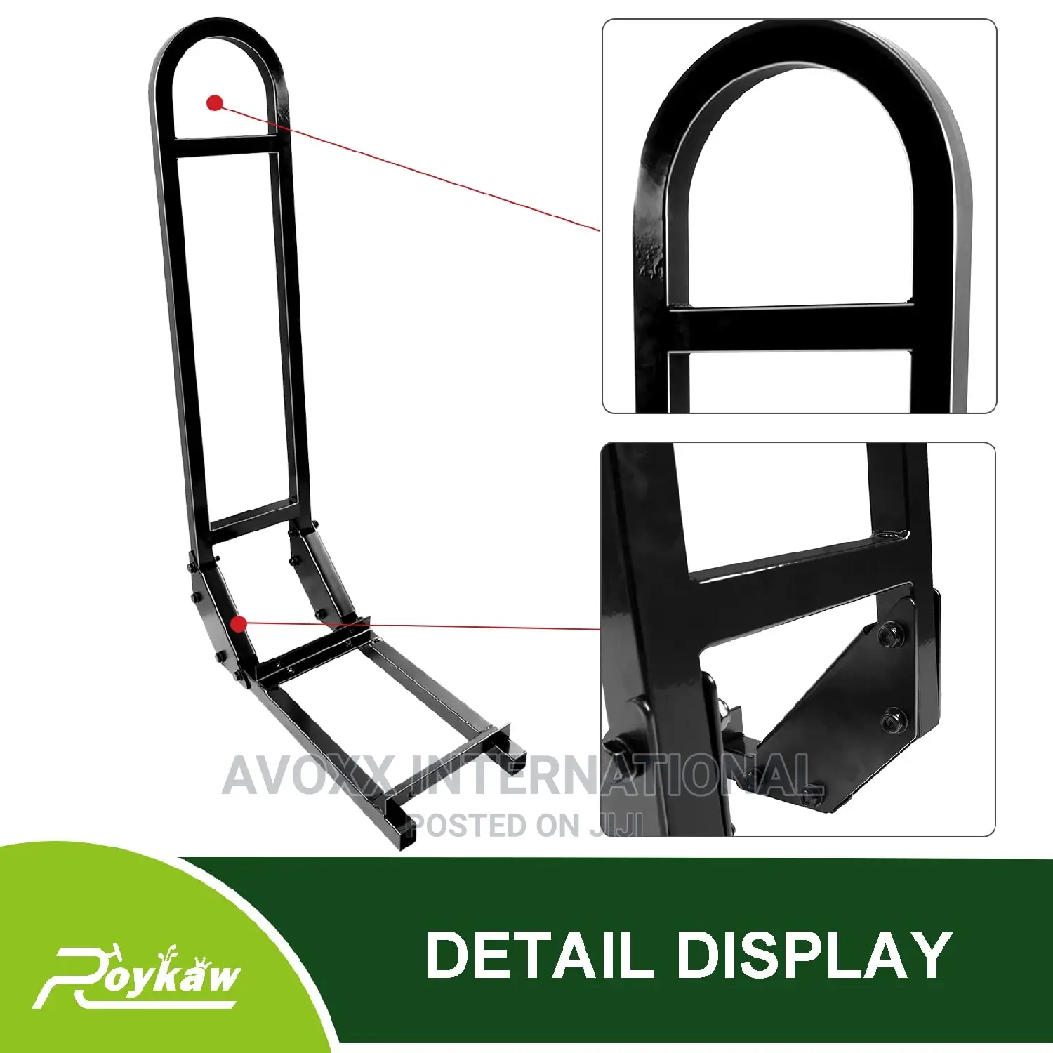 Universal Golf Cart Rear Seat Safety Grab Bar