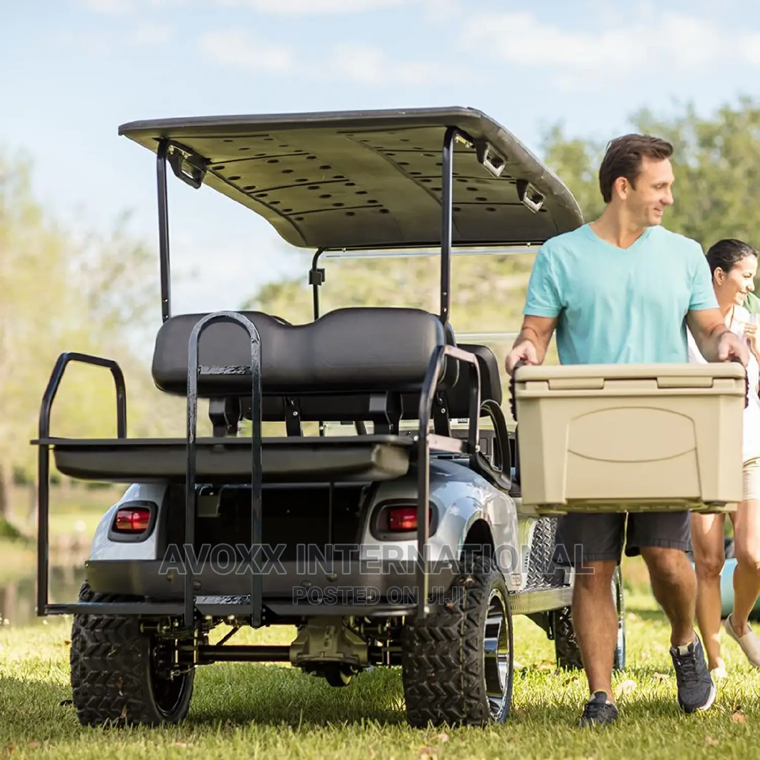 Universal Golf Cart Rear Seat Safety Grab Bar