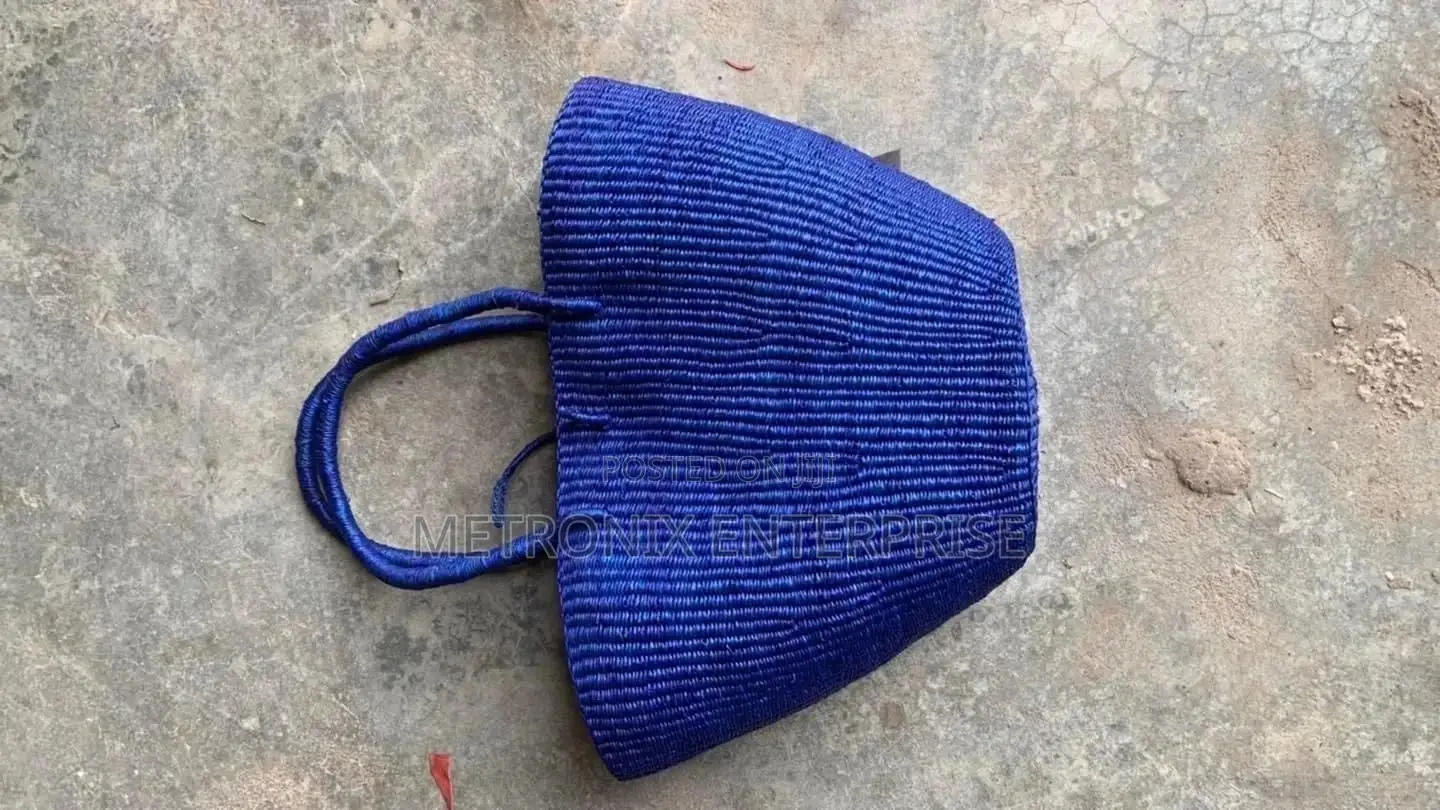 African Straw Basket