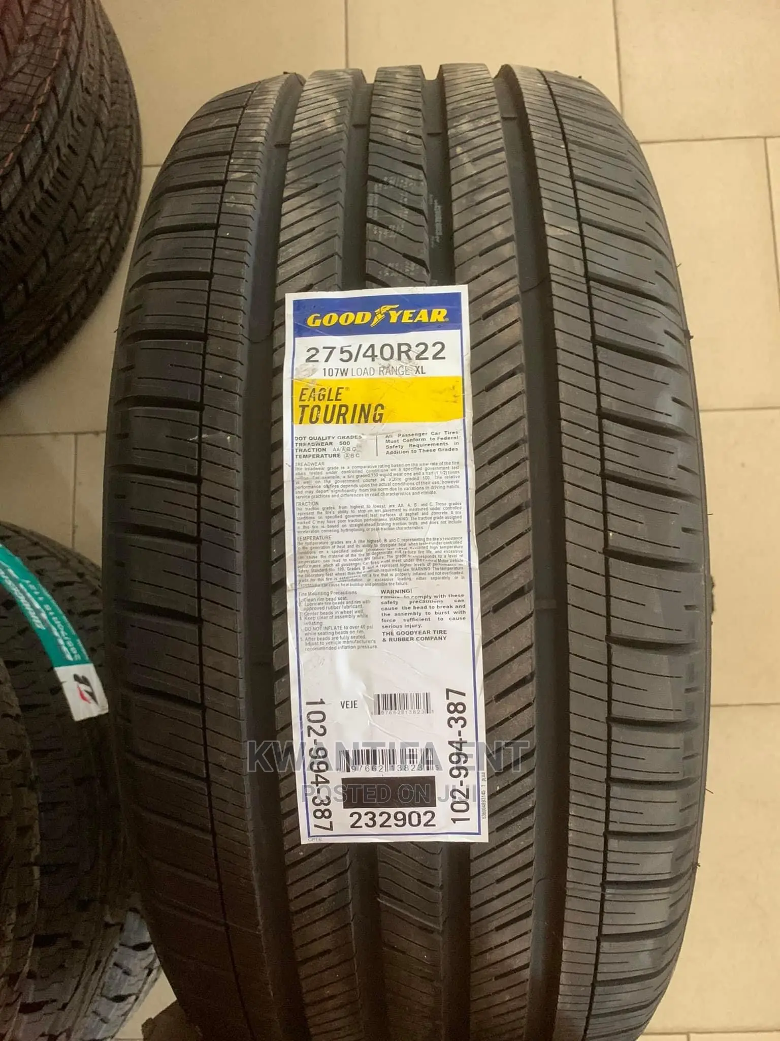 275/40r22 Goodyear, Continental, Dunlop,