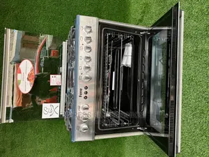 *Inox Grey*Ferre 5burner Gas Stove Cooker Oven Grill