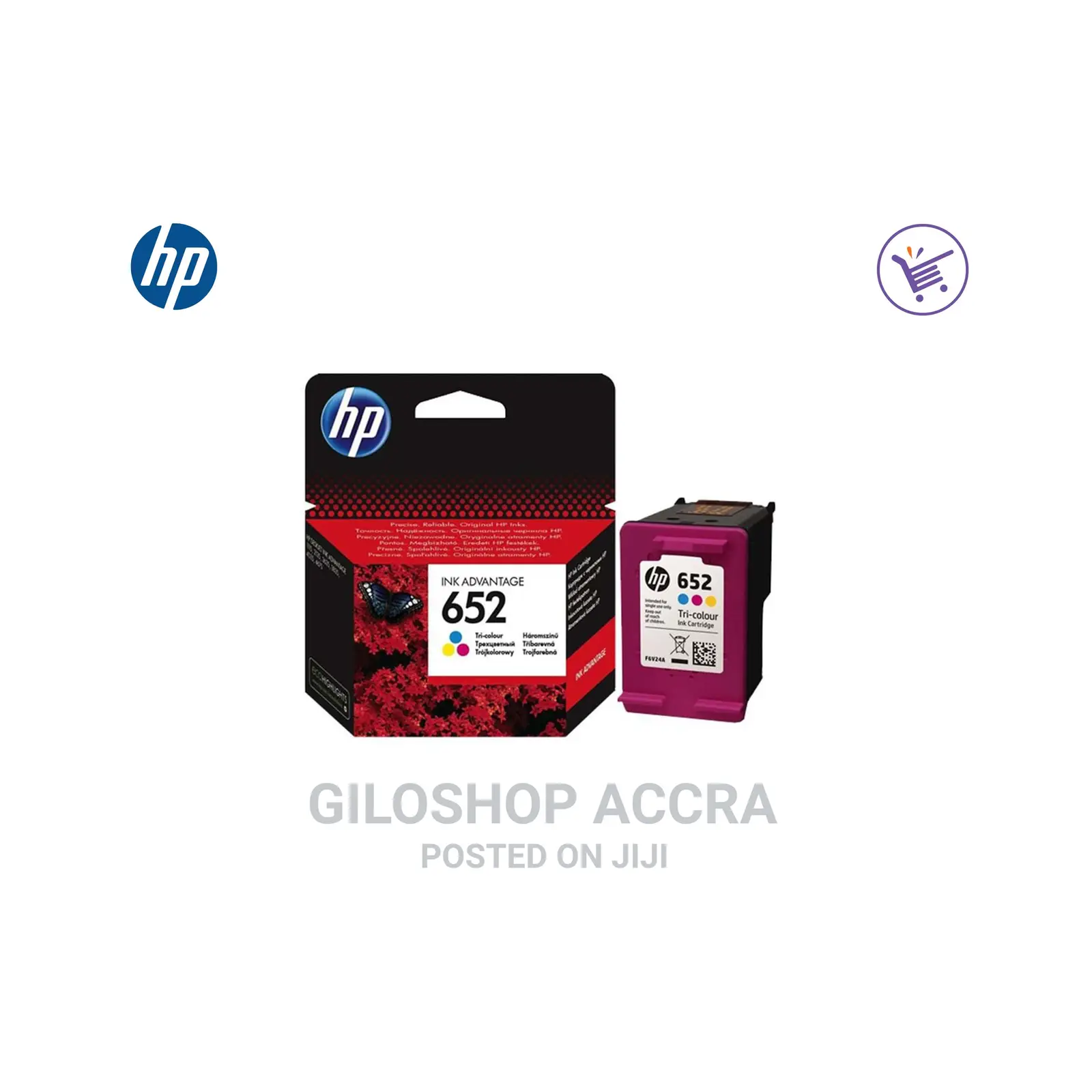 Hp 652 Ink Cartridge Color