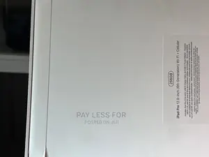 New Apple iPad Pro 12.9 (2022) 256 GB Gray