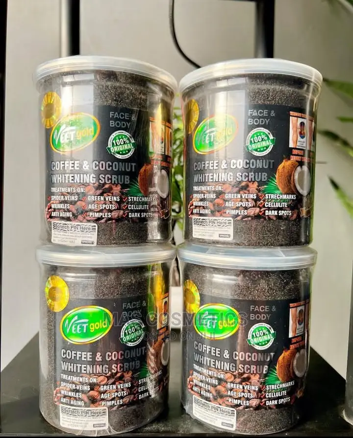 Veetgold Coffee and Coconut Whitening Scrub