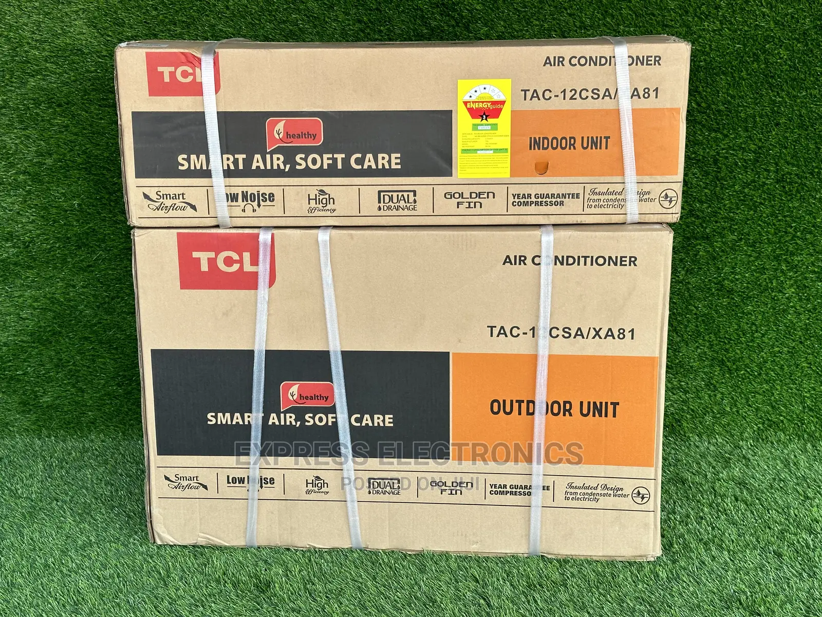 LED Light Display TCL AC 1.5hp *White* Split Wi-Fi Gas
