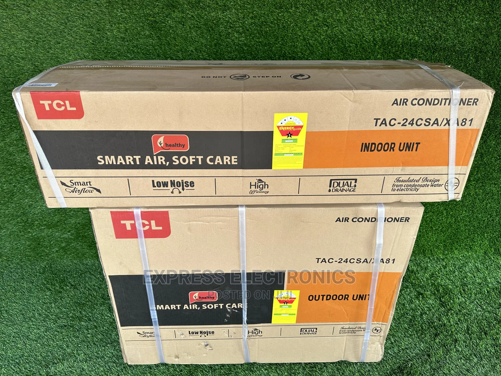 Health Soft Smart Air Flow Care TCL 2.5hp R410 Gas AC