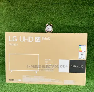 Narrow Bezel Vivid Clear Contrast LG UHD 50”UQ75003+Dstv