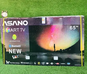 65”UHD Android Asano Vivid Pictures Miracast New +Dstv