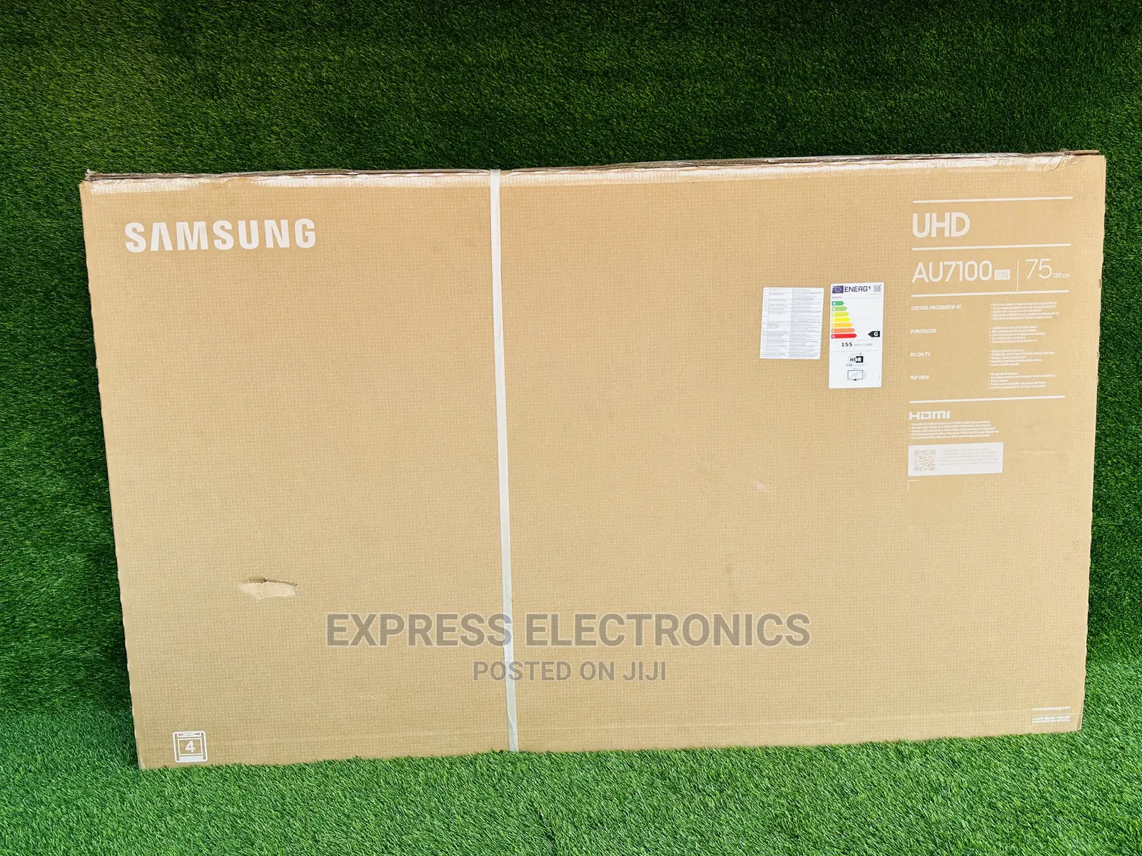 Vivid True Life Picture Samsung UHD Smart 75”Au7172 +Dstv
