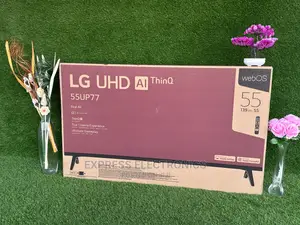 55”Up77 LG UHD Smart Vivid Pictures +Dstv