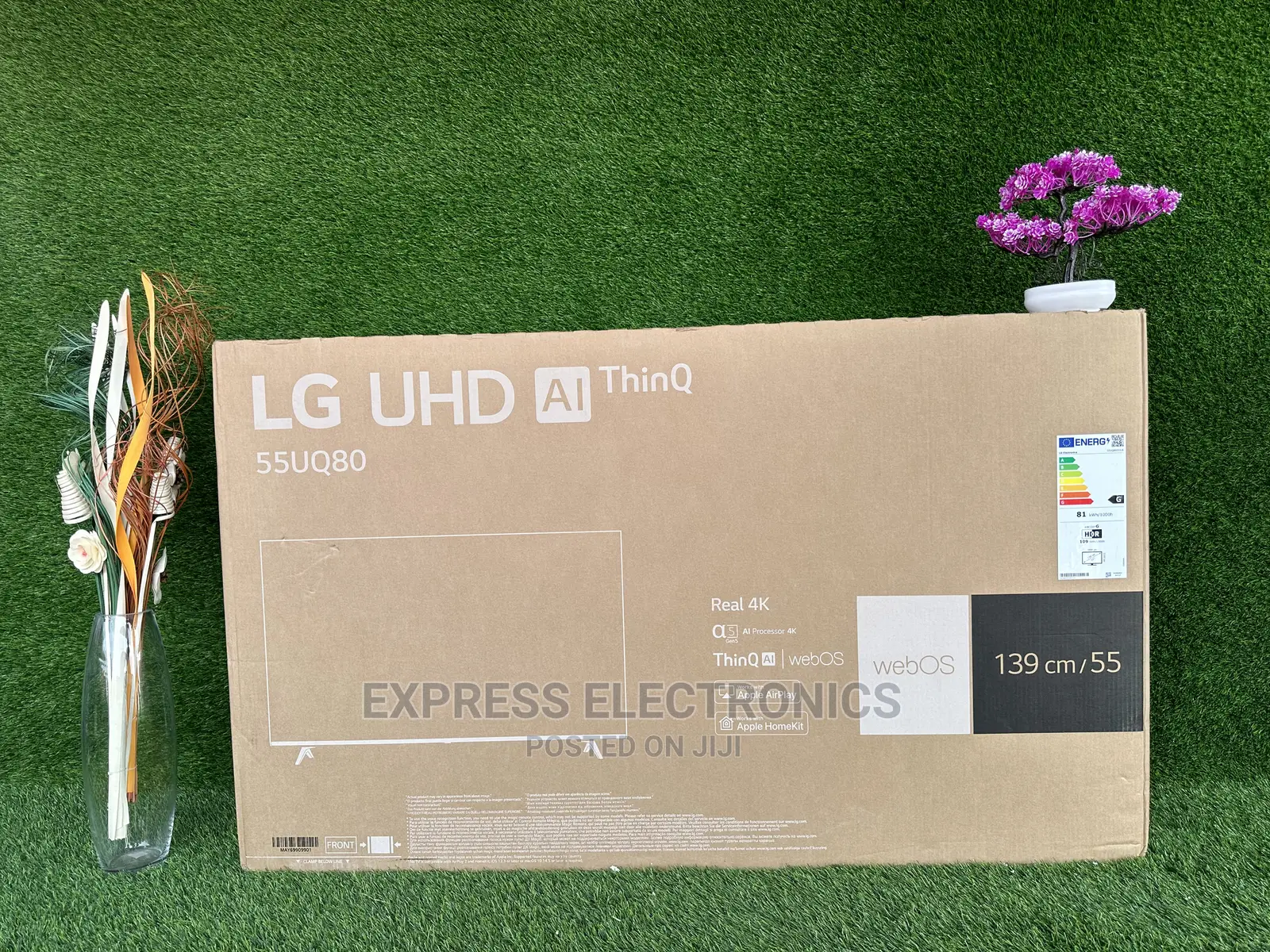 Vivid True Life Picture LG UHD Smart 55UQ80003+Dstv