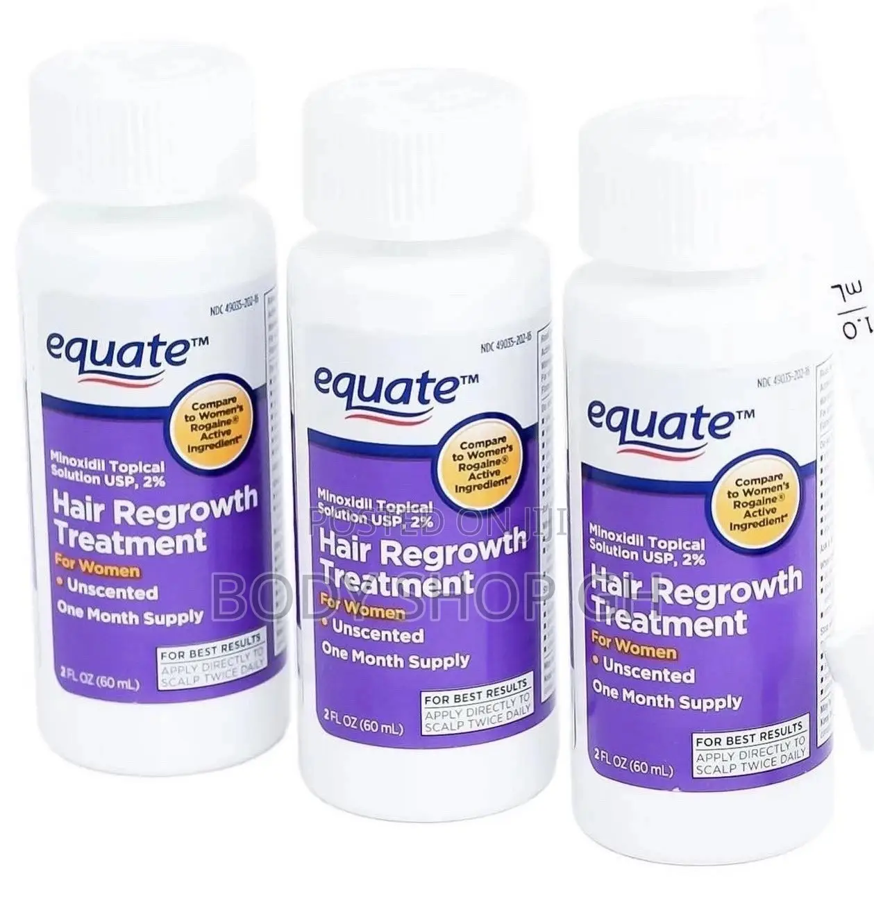 Equate Minoxidil for Women Hairloss Treatment