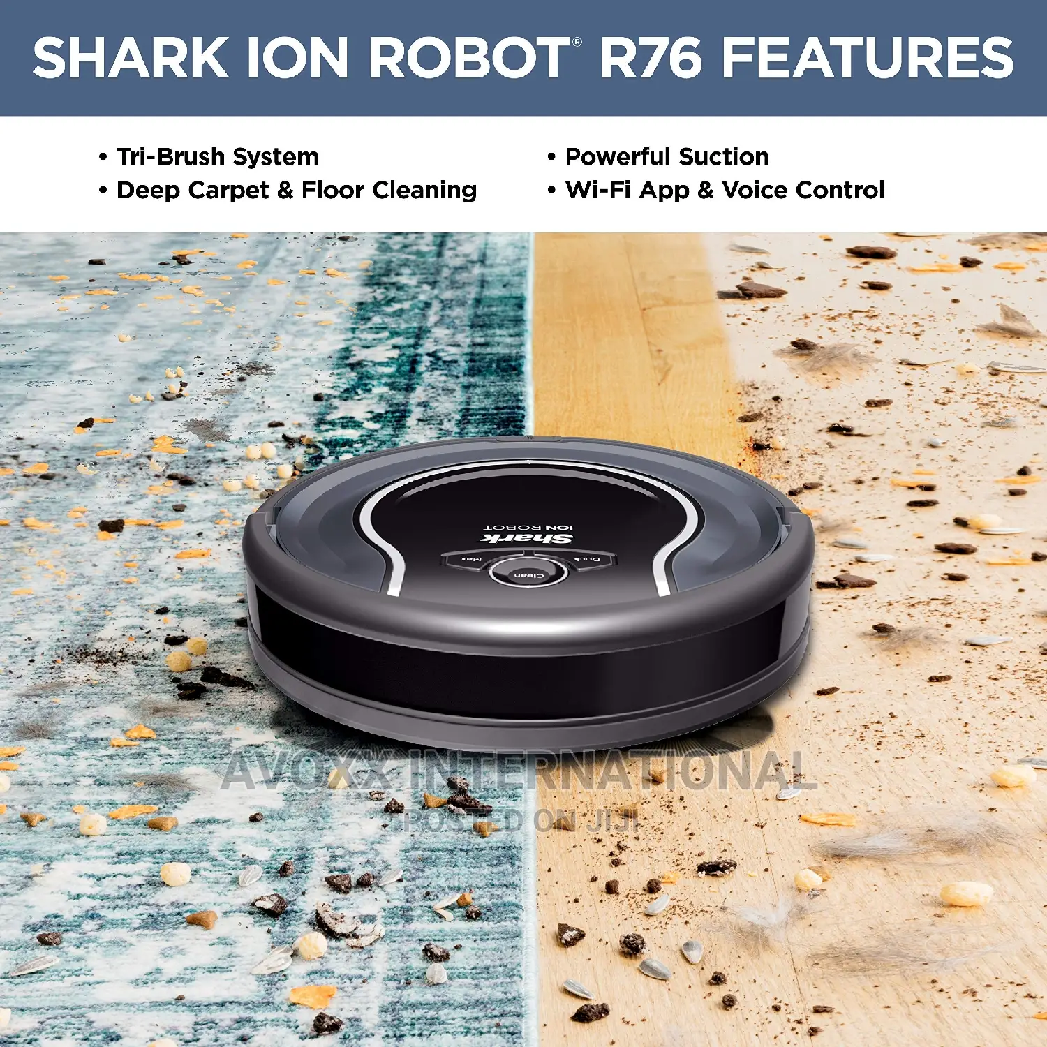 Shark ION Robot Vacuum RV761 With Wi-fi And Voice Control