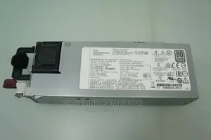 HPE 500W FS Plat Ht PLG LH PWR Sply Kit