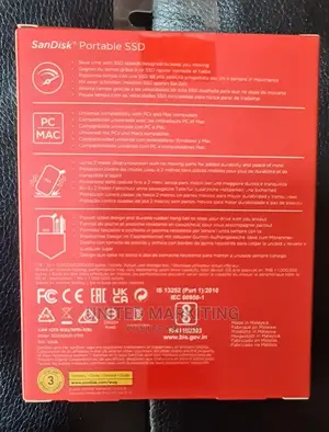 Sandisk 2tb External SSD Hard Drive