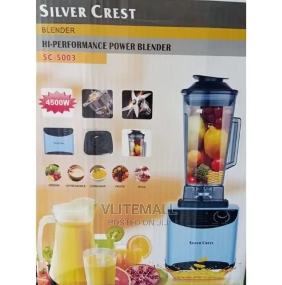 Silver Crest Commercial High Speed Blender 2.5L