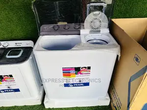 Twintub Pearl 12kg Less Vibration Topload *White
