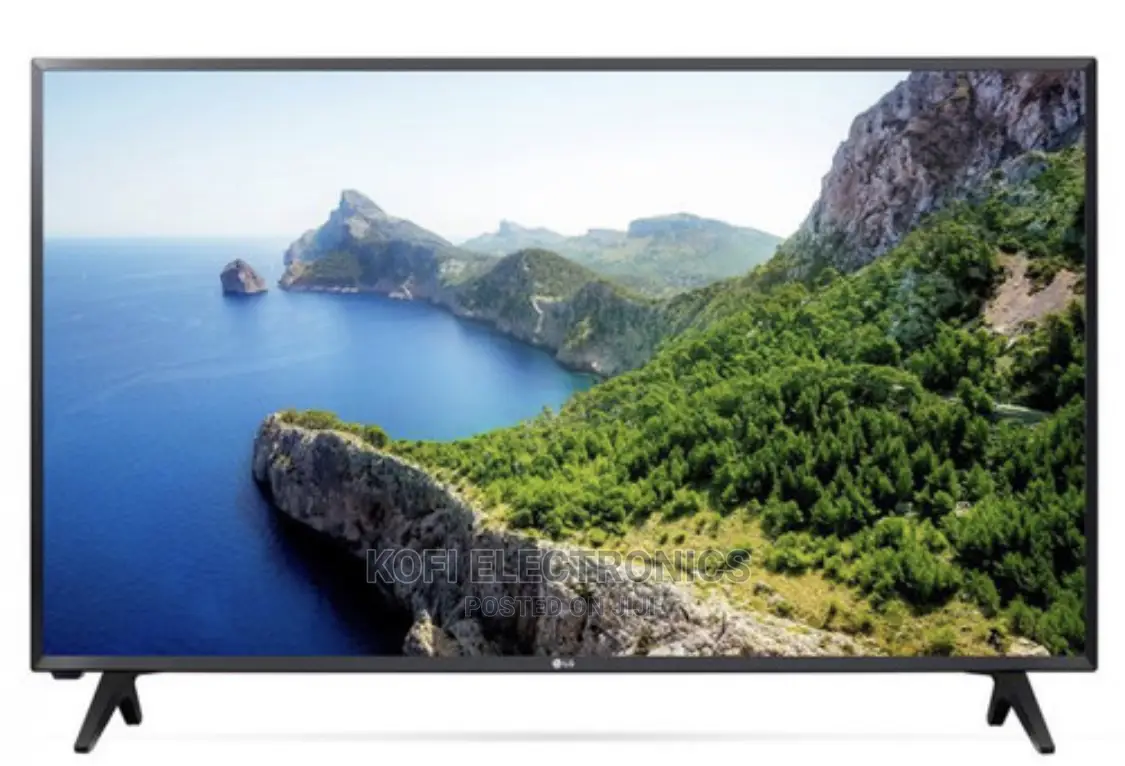 A Black LG LED TV 43 Inch Full HD - 43lm550