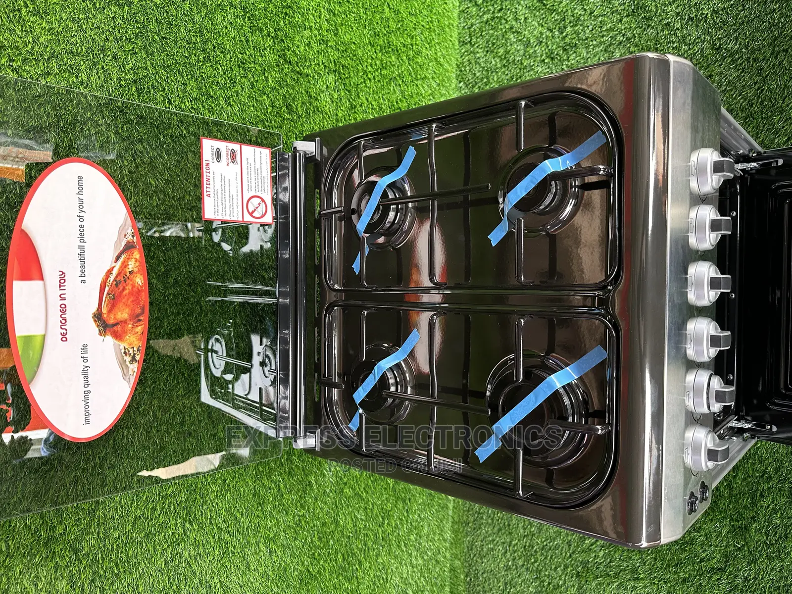 Exclusive Ferre 4BURNER With Oven Grill Stove Cooker