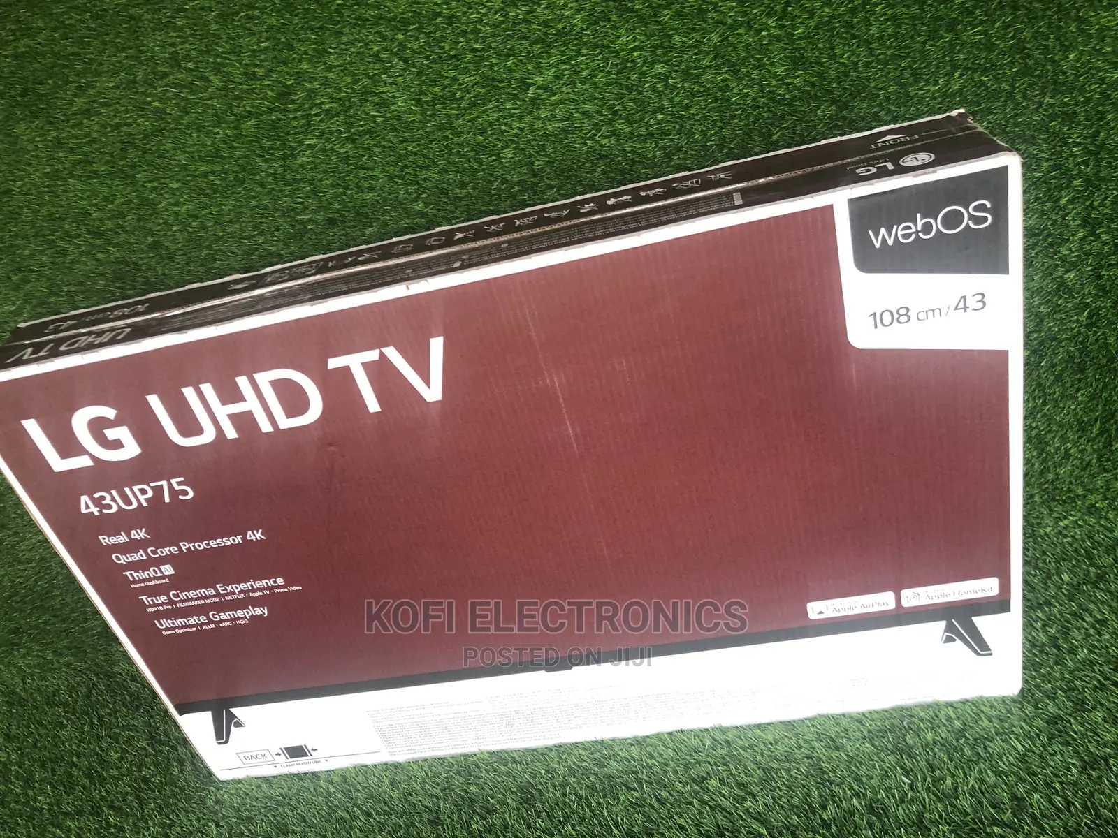 Satellite Webos LG UP75 Series 43-Inch Smart UHD TV With AI