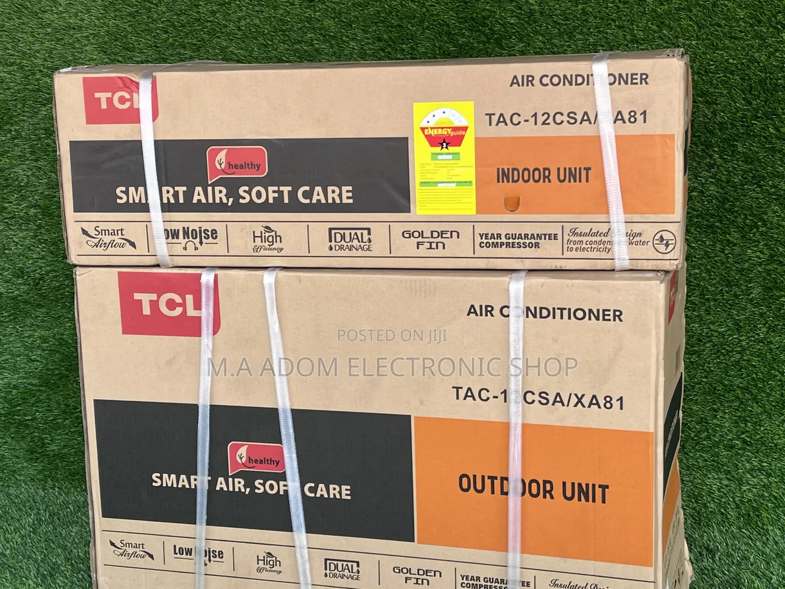 High Air Flow TCL 2.5 Hp Split AC R410gas