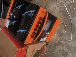 Orange Classic Design Volcano Gas Oven 4 Burner