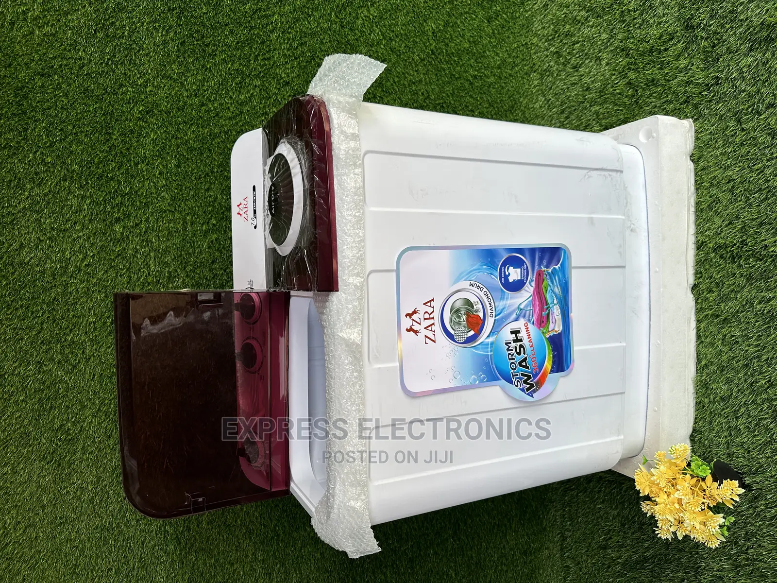Fast Dewatering Zara 7kg Top Load Transparent Lid