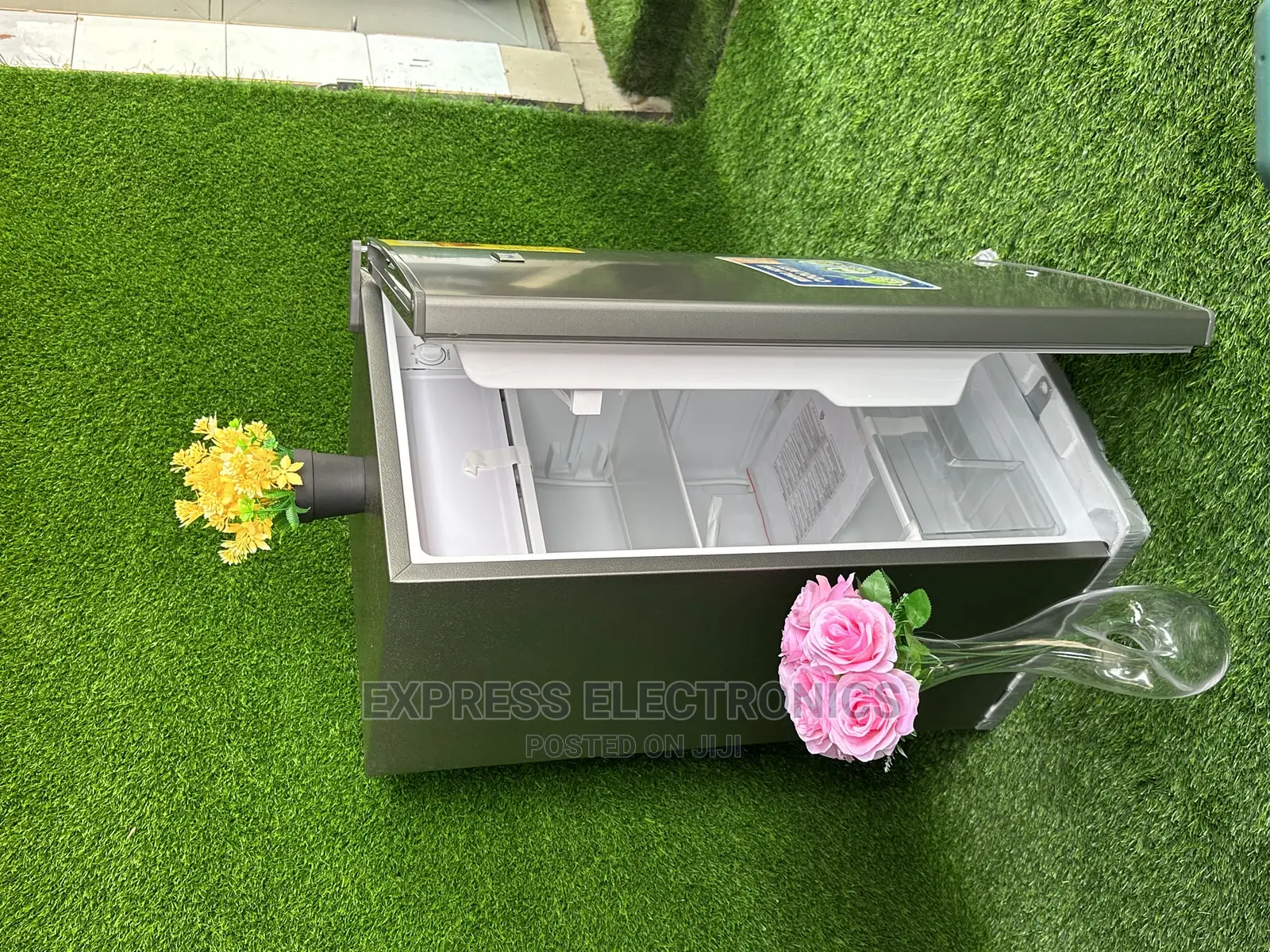 Nasco Antirust Body Single Door Refrigerator Sliver