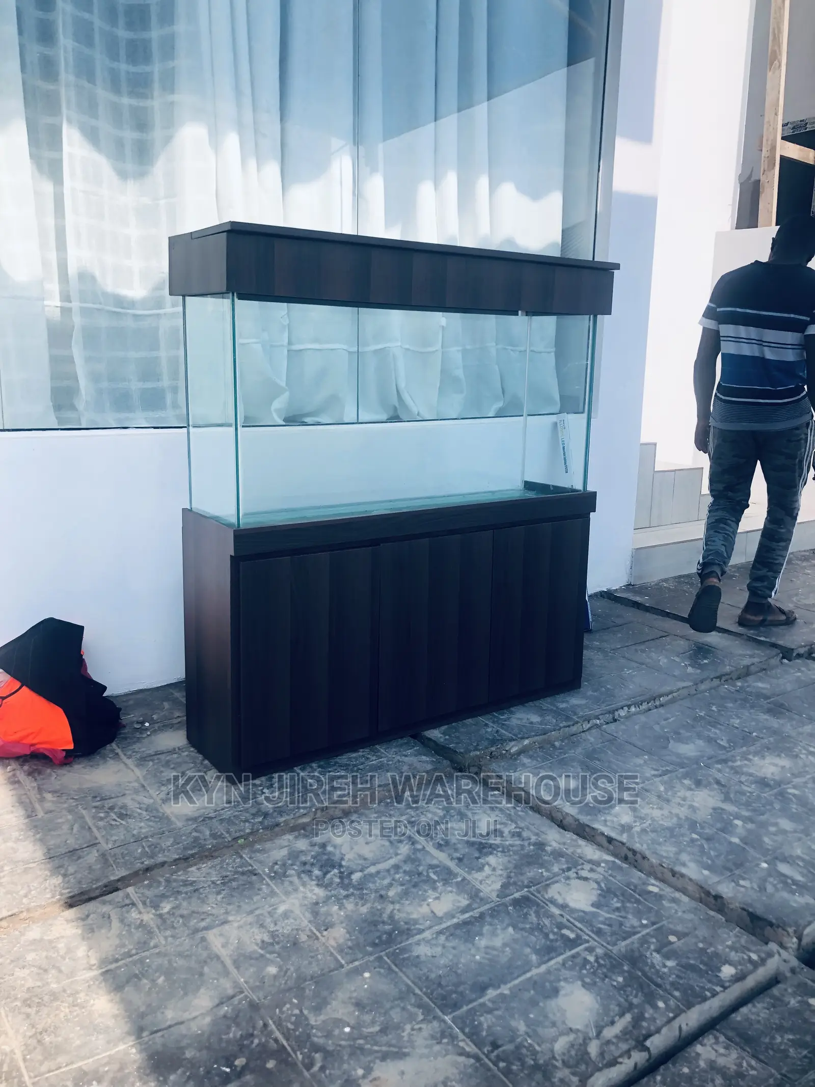 Coffee Aquarium With Fishes