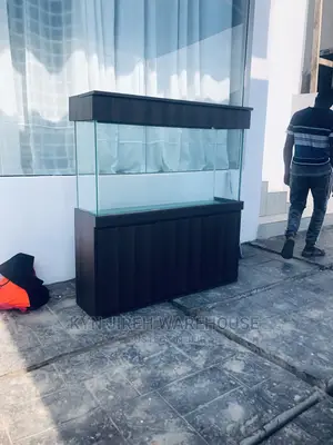 Coffee Aquarium With Fishes