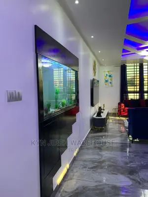 Staircase Aquarium With Fishes