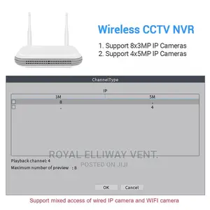 4ch 5mp Wireless PTZ NVR Kit