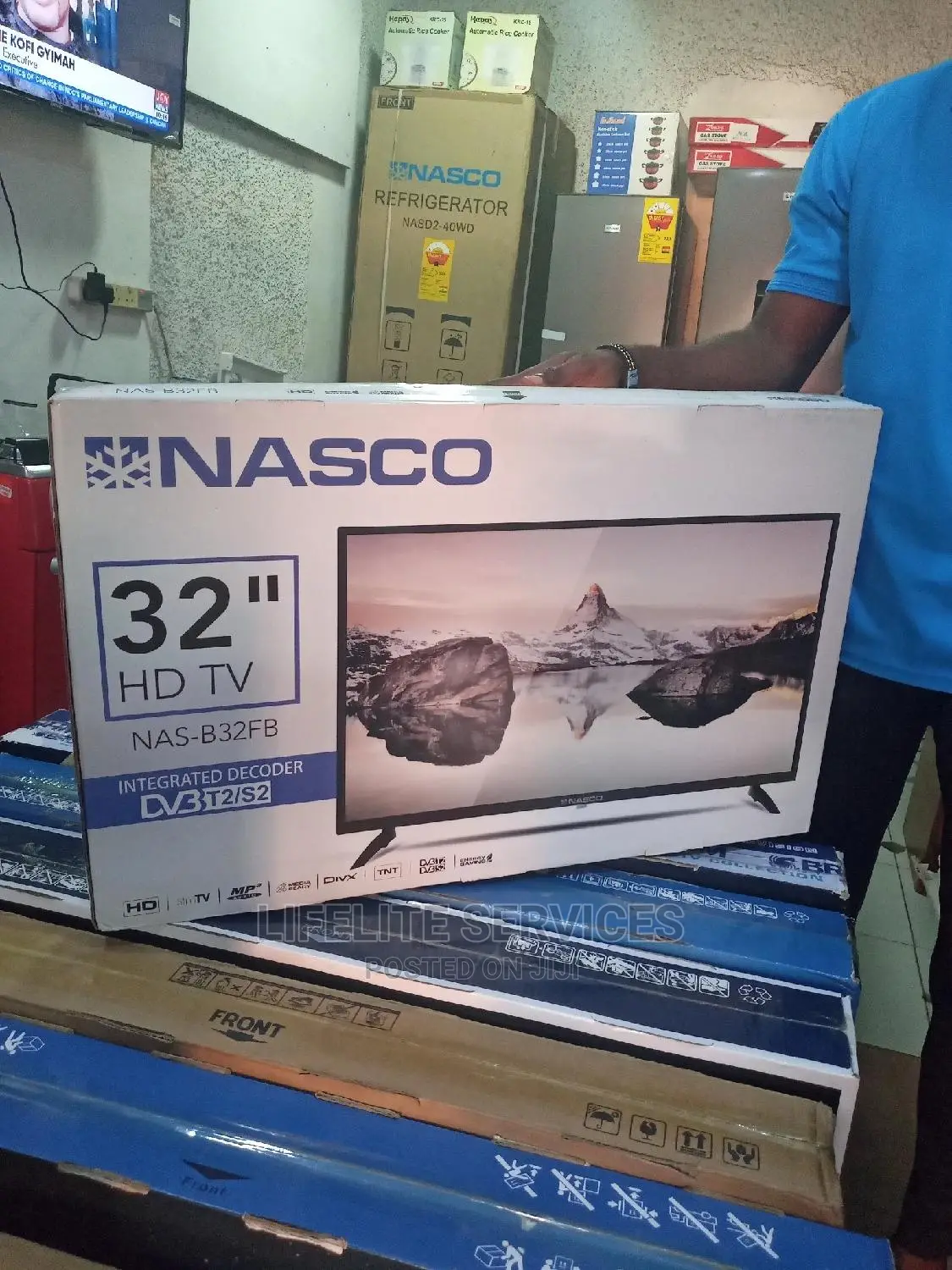 Affordable+Quality Tv Nasco 32"inches Digital Satelite