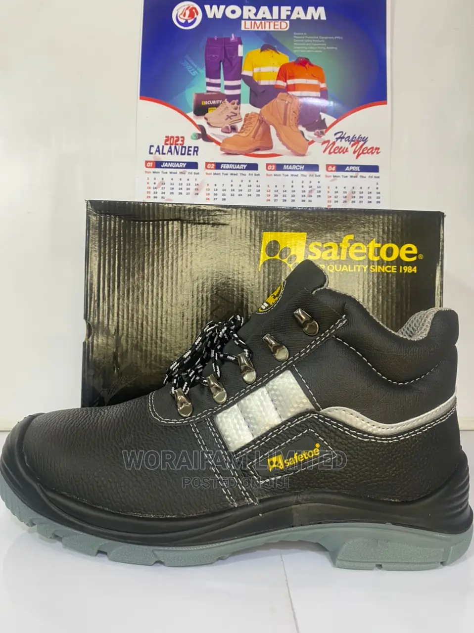 Safe Toe Lace Boot